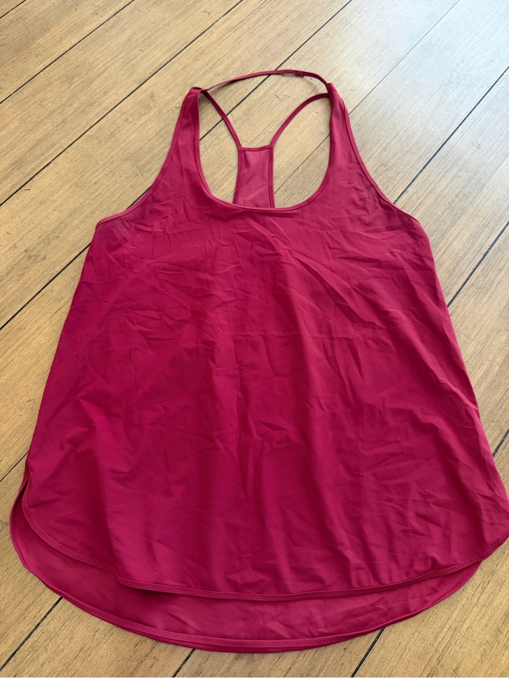 Lululemon Racerback Tank Top - Deep Raspberry - Picture 1 of 3